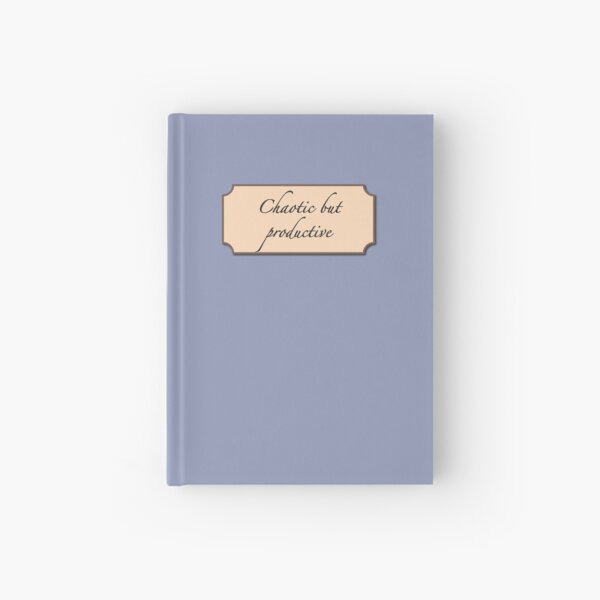 Item preview, Chaotic But Productive - ADHD-inspired Notebook 2 designed and sold by Chigurena.
