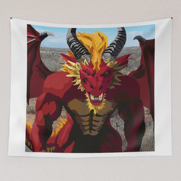 Item preview, Dragon of Redness +1 designed and sold by KlakkDrawsStuff.