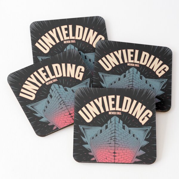 Item preview, Unyielding Fortress Never Fall designed and sold by ShadowAndSlate.
