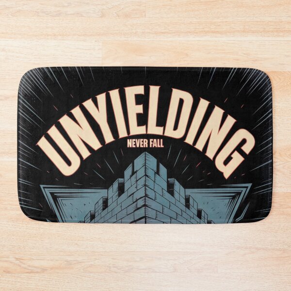 Item preview, Unyielding Fortress Never Fall designed and sold by ShadowAndSlate.