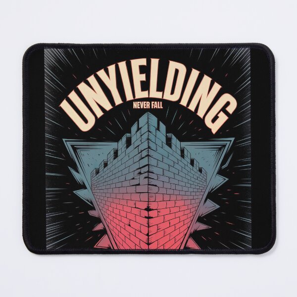 Item preview, Unyielding Fortress Never Fall designed and sold by ShadowAndSlate.