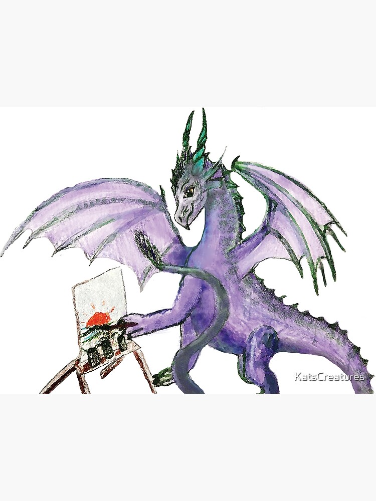 Thumbnail 3 of 3, Poster, Dragon Artist designed and sold by KatsCreatures.