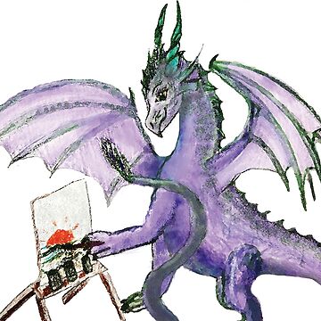 Artwork thumbnail, Dragon Artist by KatsCreatures