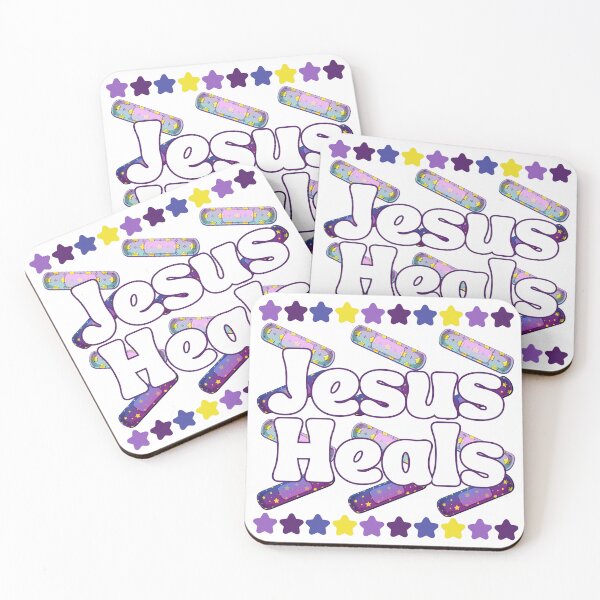 Item preview, Jesus Heals designed and sold by ShinyKnacks.