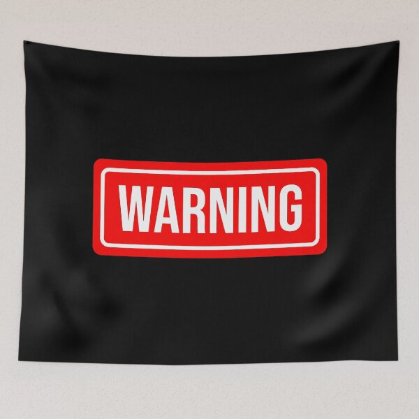 Item preview, Warning designed and sold by sptsang.