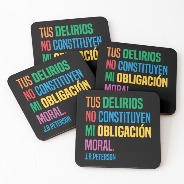Item preview, Tus delirios no constituyen mi obligación moral 4 - Cita  designed and sold by Vector-Artist.