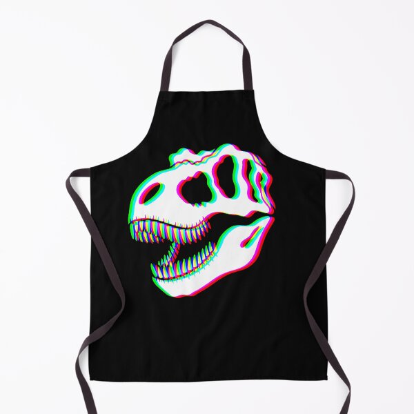 Item preview, Dinosaur Skull Glitch Effect – Modern Design for T-Shirts, Posters & Stickers designed and sold by VariousGoodies.