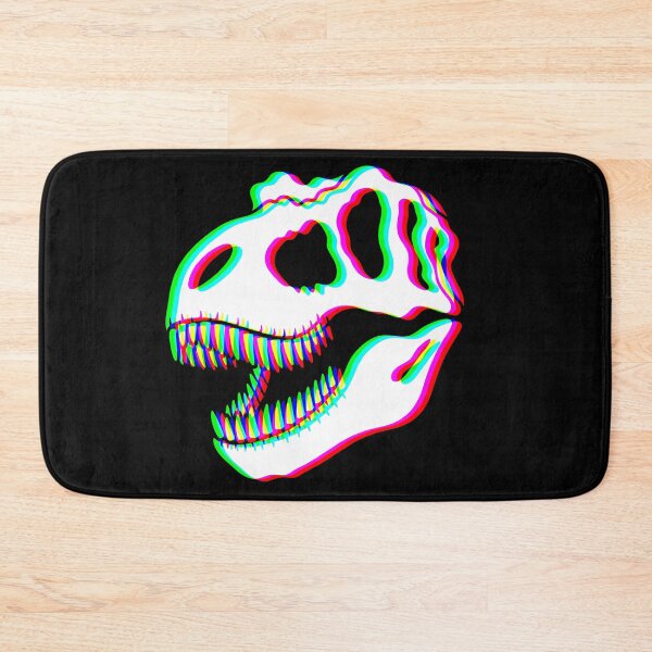 Item preview, Dinosaur Skull Glitch Effect – Modern Design for T-Shirts, Posters & Stickers designed and sold by VariousGoodies.