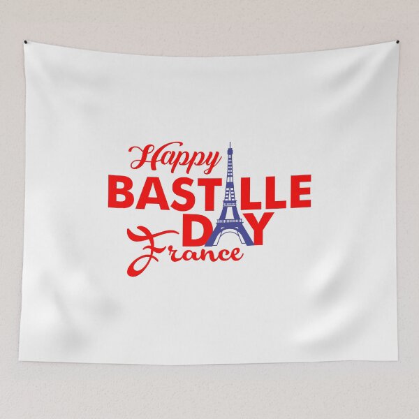Item preview, Happy Bastille Day France Eiffel Tower designed and sold by CreativeStrike.