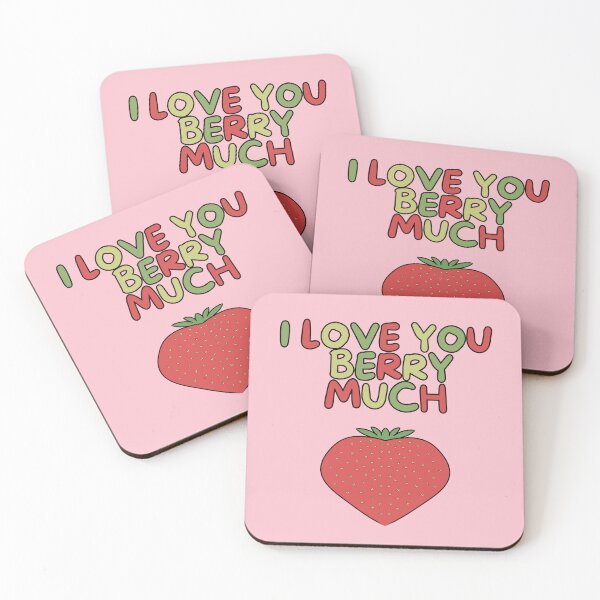 Item preview, I LOVE YOU BERRY MUCH designed and sold by HugSomeNettles.