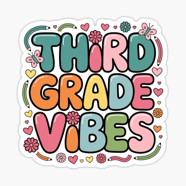 Item preview, Third Grade Vibes designed and sold by A Texas Belle Designs.