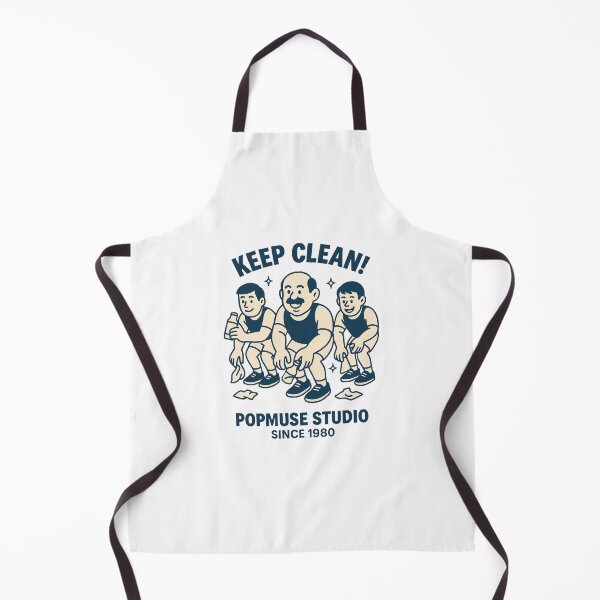 Item preview, KEEP CLEAN! – Retro Cleanup Crew Design designed and sold by giant_ani.
