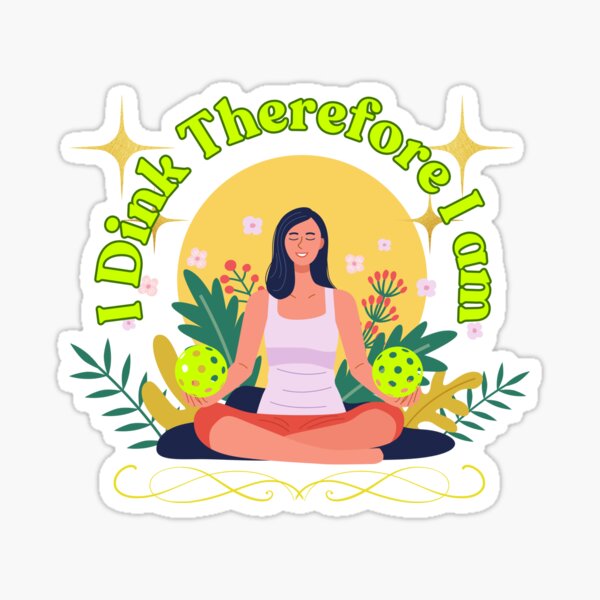 Item preview, I Dink Meditation Zen Funny designed and sold by Life Is Beautiful.