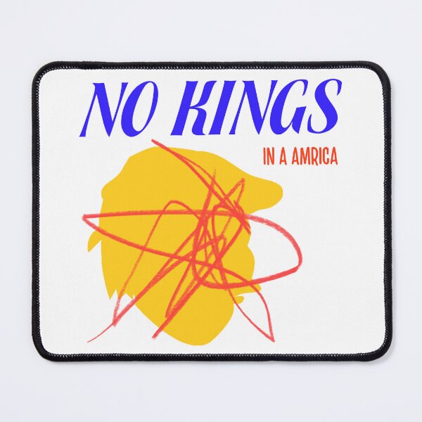 Item preview, NO KINGS IN USA Stickers designed and sold by Highlight-art.