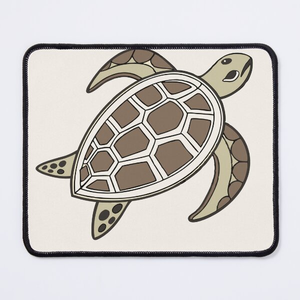 Item preview, Seamless Pattern of Stylized Sea Turtles with Geometric Designs designed and sold by Creative88Art.