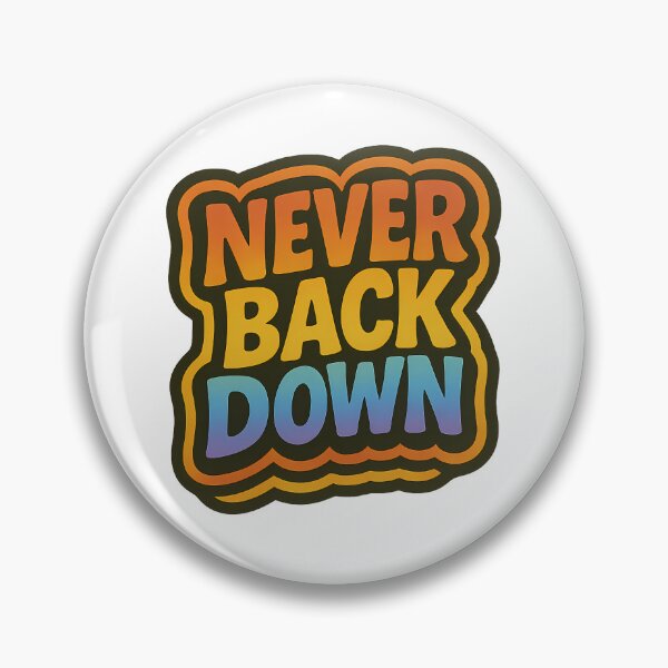 Item preview, Never Back Down – Bold Pride Art designed and sold by Haus Of Sin.
