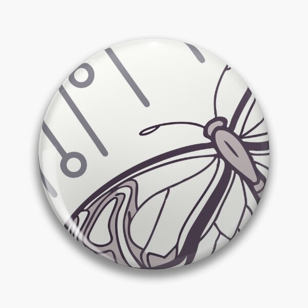 Item preview, Monochromatic Butterfly Pattern with Circuit Board Background designed and sold by Creative88Art.