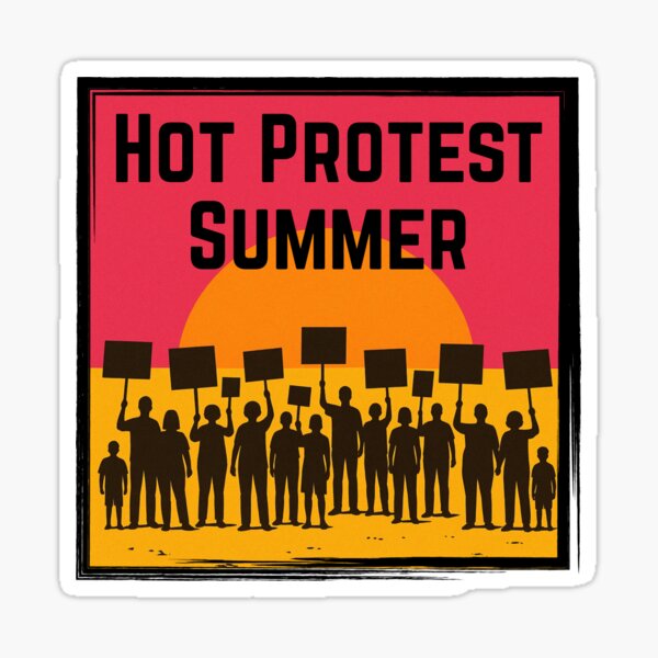 Item preview, Hot Protest Summer designed and sold by ZellyTees.