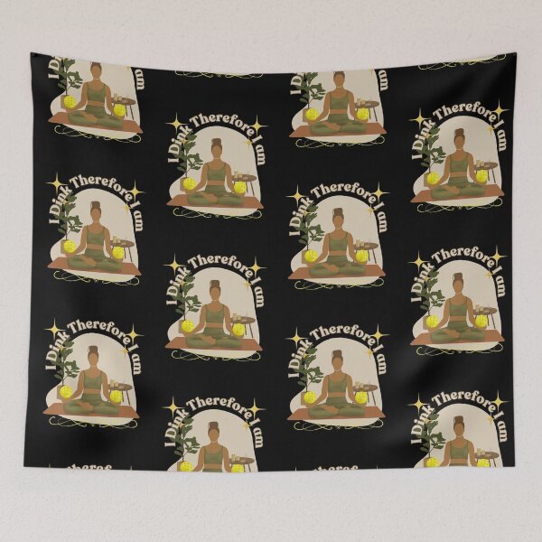 Item preview, Meditation for Pickleball Players Dinking Humor designed and sold by Life Is Beautiful.