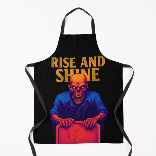Item preview, Zombie - Rise and Shine - Neon Zombie designed and sold by NightTimeJ.