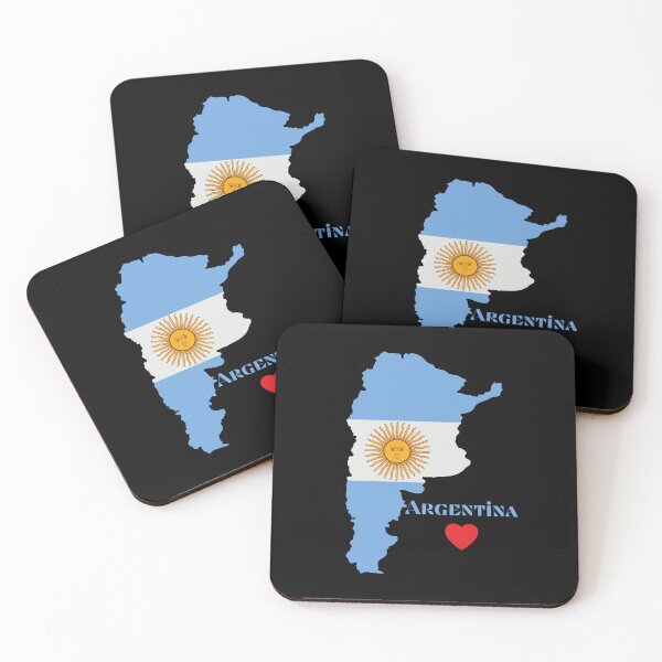 Item preview, Argentina Flag Map designed and sold by Tienda-Vane.