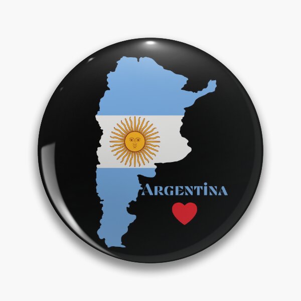 Item preview, Argentina Flag Map designed and sold by Tienda-Vane.