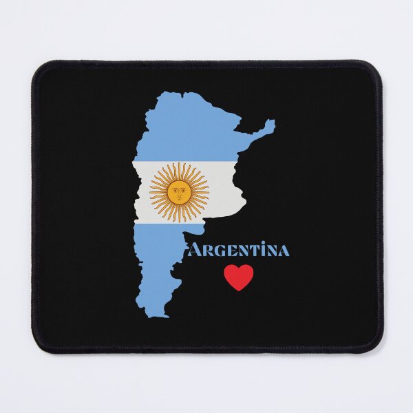 Item preview, Argentina Flag Map designed and sold by Tienda-Vane.