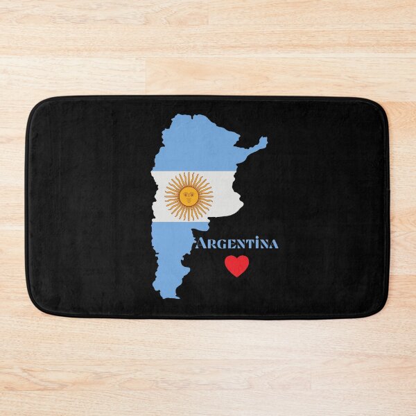 Item preview, Argentina Flag Map designed and sold by Tienda-Vane.