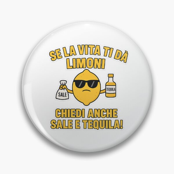 Item preview, Se la vita ti dà limoni – chiedi sale e tequila! designed and sold by IroniaeCo.