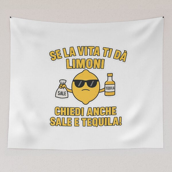 Item preview, Se la vita ti dà limoni – chiedi sale e tequila! designed and sold by IroniaeCo.