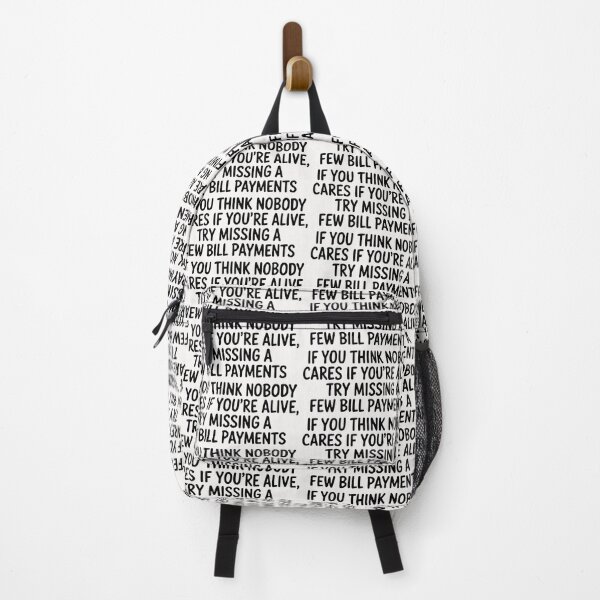 Item preview, Missing Bill Payments; designed and sold by StickerApe.