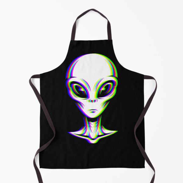 Item preview, Alien Head Glitch Effect – Futuristic Sci-Fi Design for T-Shirts, Posters & Stickers designed and sold by VariousGoodies.