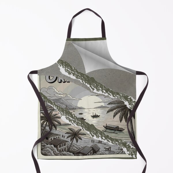 Item preview, Retro Torn Beach View designed and sold by tinkeybabes.