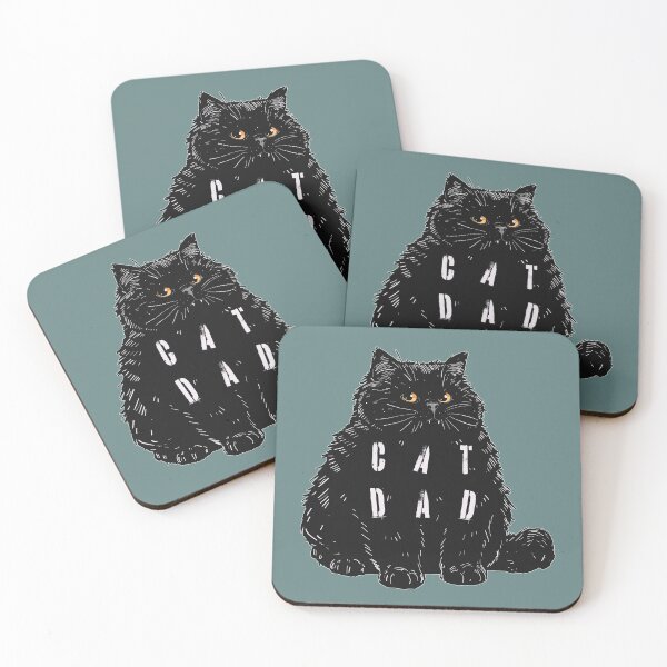 Item preview, Cat Dad designed and sold by KilkennyCat Art.