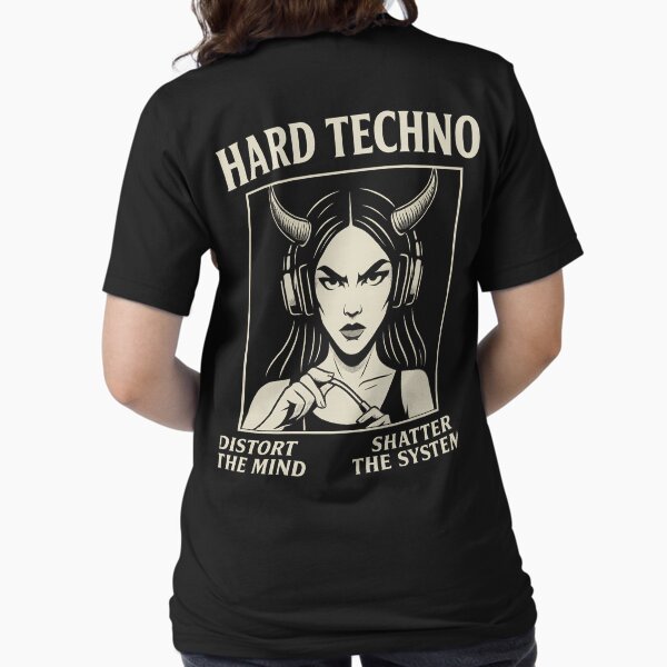 Artikel-Vorschau von Hard Techno Rave – Verzerre den Geist – Zerstöre das System, designt und verkauft von k3rstman1.