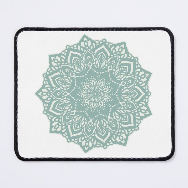Item preview, Lace Mandala (Soft Green, Cream) designed and sold by JoelmaQ.