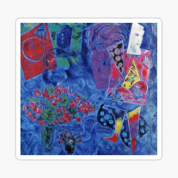 Item preview, The Magician (Le Magicien) – Marc Chagall 1968 Surrealist Fantasy Artwork designed and sold by funnyshop222.