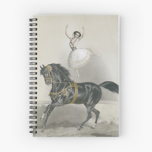 Item preview, Ballerina on horseback (1855) designed and sold by 19th Century in Color.