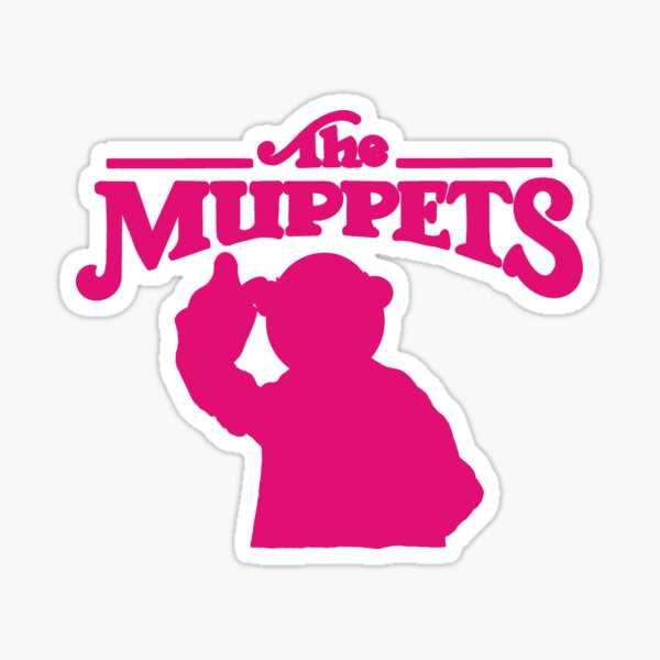 Vista previa del artículo con la obra «El logotipo de los Muppets», diseñado y vendido por Animals-by-JB.