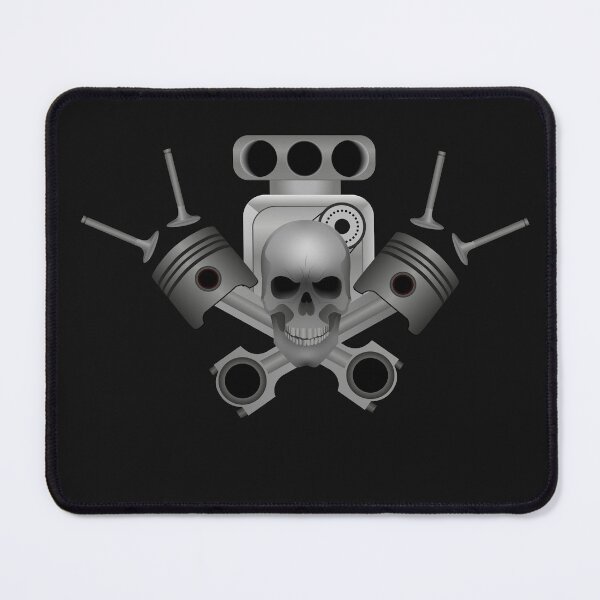 Item preview, Supercharge engine piston with skul designed and sold by bruno-Designer.