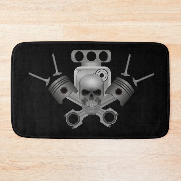 Item preview, Supercharge engine piston with skul designed and sold by bruno-Designer.