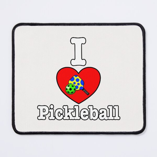 Item preview, I Love Pickleball Graphic Logo. Digital Graphic Design. designed and sold by Uncle Steve The Cartoonguy's Pickleball Madness..