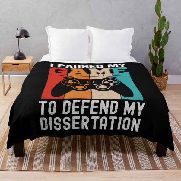 Item preview, I Paused My Game To Defend My Dissertation | Dissertation Defense | PhD Gamer | PhD Video Games | Doctorate Gamer | PhD Thesis Defense | Doctorate Graduation designed and sold by jadedscientist.