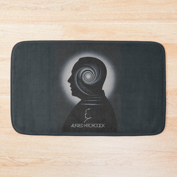 Item preview, Alfred Hitchcock Vertigo Spiral granulated art – Iconic Mystery Art Print designed and sold by paulo silveira.