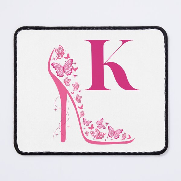 Item preview, Monogram Tee An Initial with a Stiletto Kick  designed and sold by JellybeaKisses.