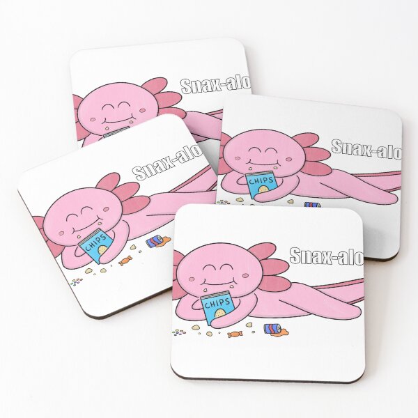 Item preview, Snax-alotl designed and sold by Fiber & Ink.