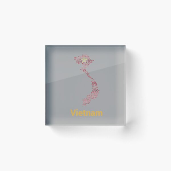 Item preview, Vietnam – National Flag, Anthem and Map Tribute designed and sold by JR78.