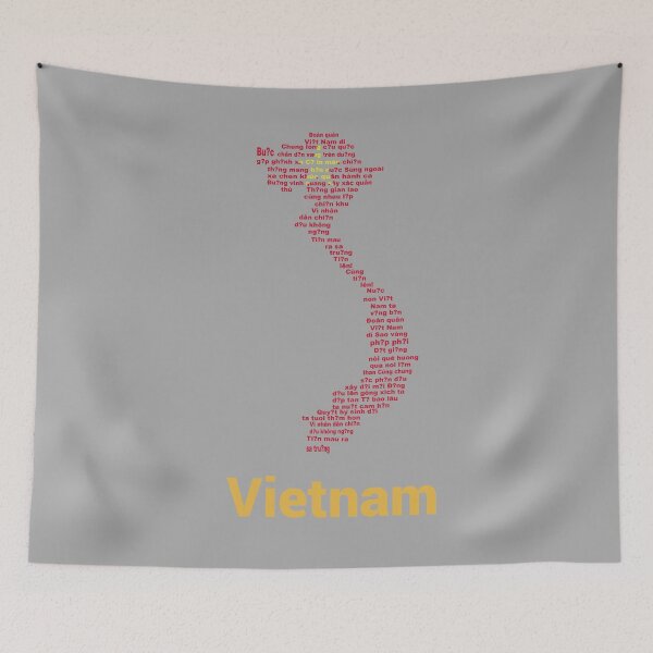 Item preview, Vietnam – National Flag, Anthem and Map Tribute designed and sold by JR78.