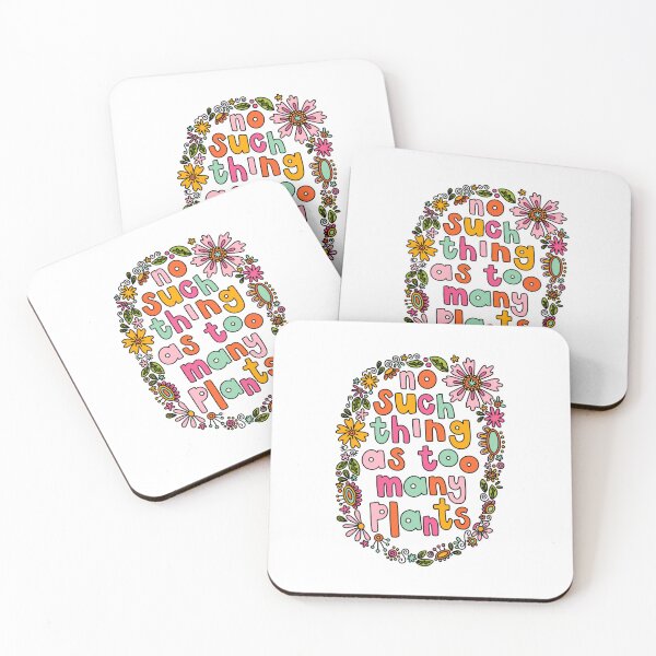 Item preview, No Such Things As Too Many Plants designed and sold by GraceMakes03.