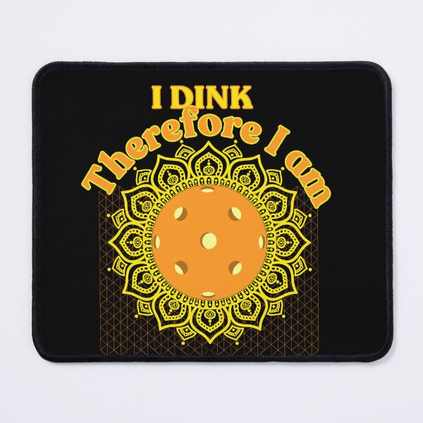 Item preview, I Dink Pickleball Mandala Meme designed and sold by Life Is Beautiful.